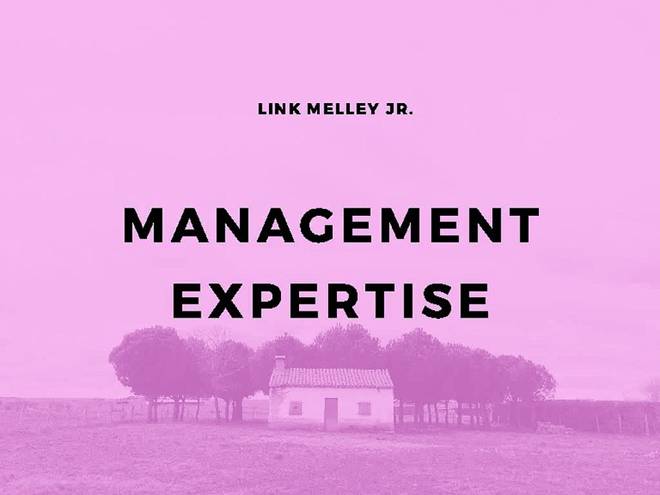 Link Melley Jr. Management Expertise