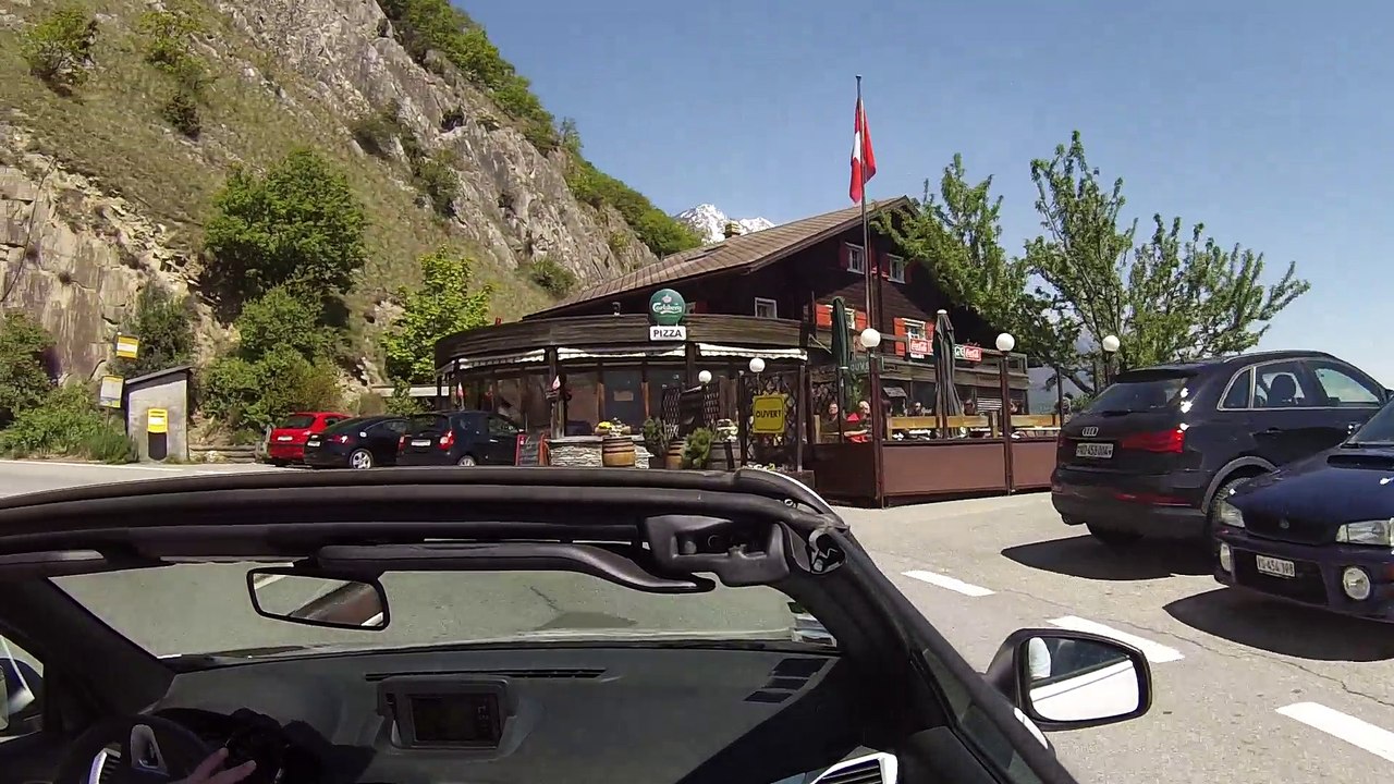 Route de la Forclaz Suisse.Le 29 04 2017.
