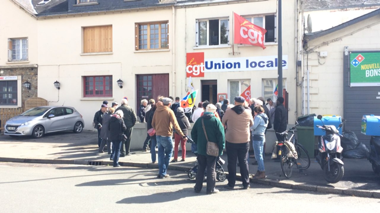 Rassemblement du 1er mai à Châteaubriant