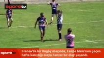 Fransa'da tekme tokat kavga!