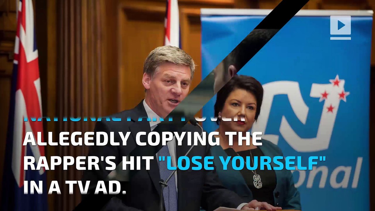 Eminem sues New Zealand political party over Lose Yourself