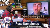 Rose Namajunas on Joanna Jedzejczyk being champ, her title shot and her and Pat Berry