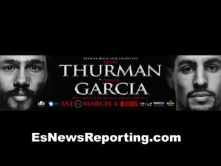 Danny Garcia vs Keith Thurman conference call - EsNews Boxing