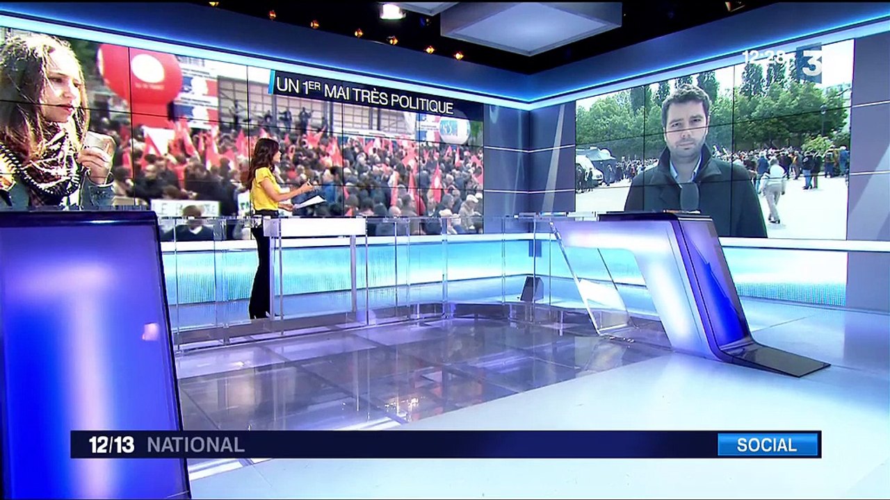 1er mai : la CFDT manifeste contre Marine Le Pen et appelle à voter Emmanuel Macron