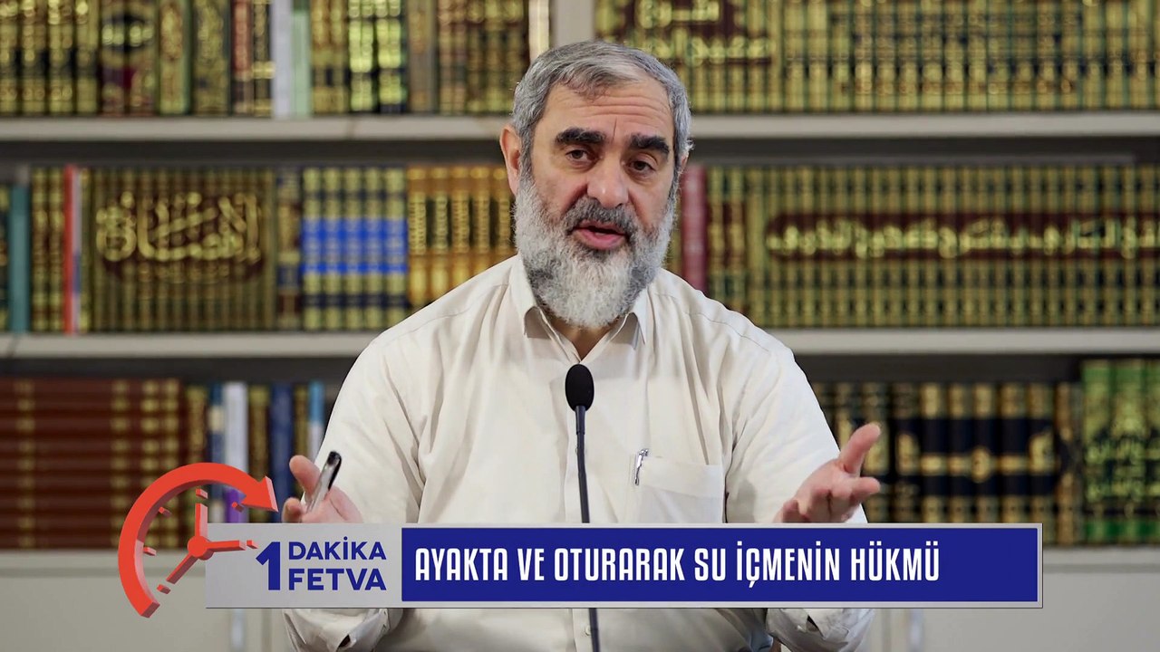370) Ayakta ve Oturarak Su İçmenin Hükmü/Birfetva - Nureddin YILDIZ