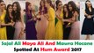 Sajal Ali Maya Ali And Mawra Hocane Spotted At Hum Award 2017