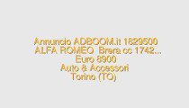 ALFA ROMEO  Brera cc 1742...