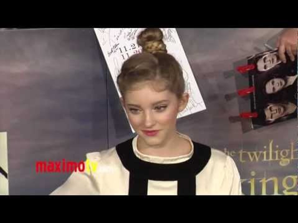 Willow Shields TWILIGHT "Breaking Dawn Part 2" Premiere ARRIVALS