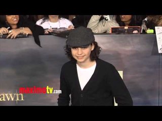 Max Burkholder TWILIGHT "Breaking Dawn Part 2" Premiere ARRIVALS