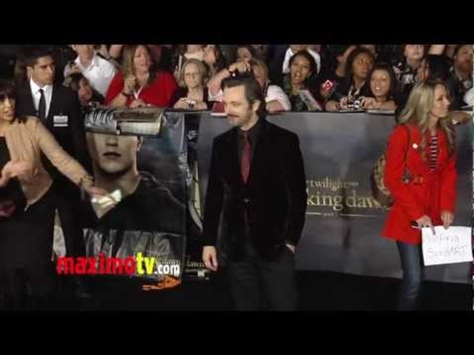 Michael Sheen TWILIGHT "Breaking Dawn Part 2" Premiere ARRIVALS