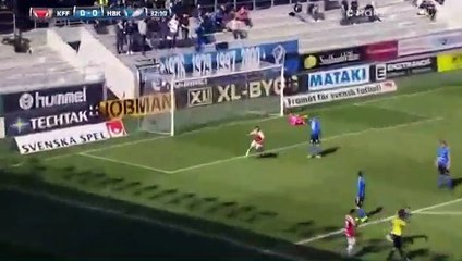 Spectacular Goal by Melker Hallberg | Kalmar vs. Halmstad 2017 Highlights ⚽