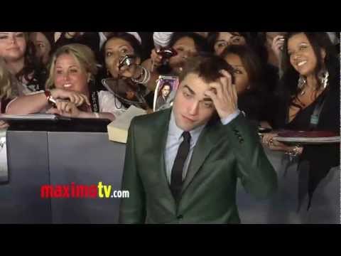 Robert Pattinson TWILIGHT Breaking Dawn Part 2 Premiere ARRIVALS