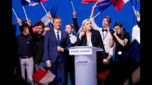 Meeting Marine Le Pen : Nicolas Dupont-Aignan ovationné, il s'en prend au parti 