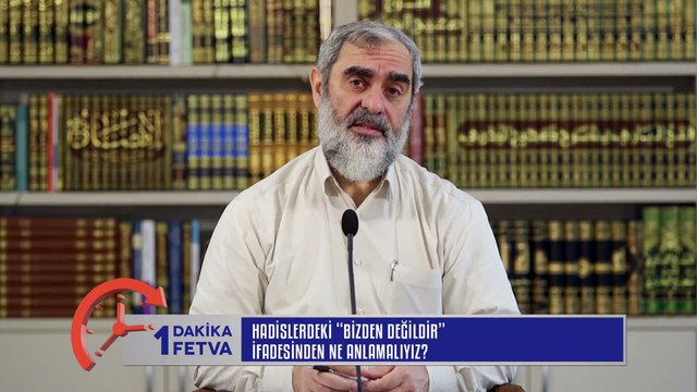 385) Hadislerdeki 'Bizden Değildir' ifadesinden ne anlamalıyız?/Birfetva - Nureddin YILDIZ