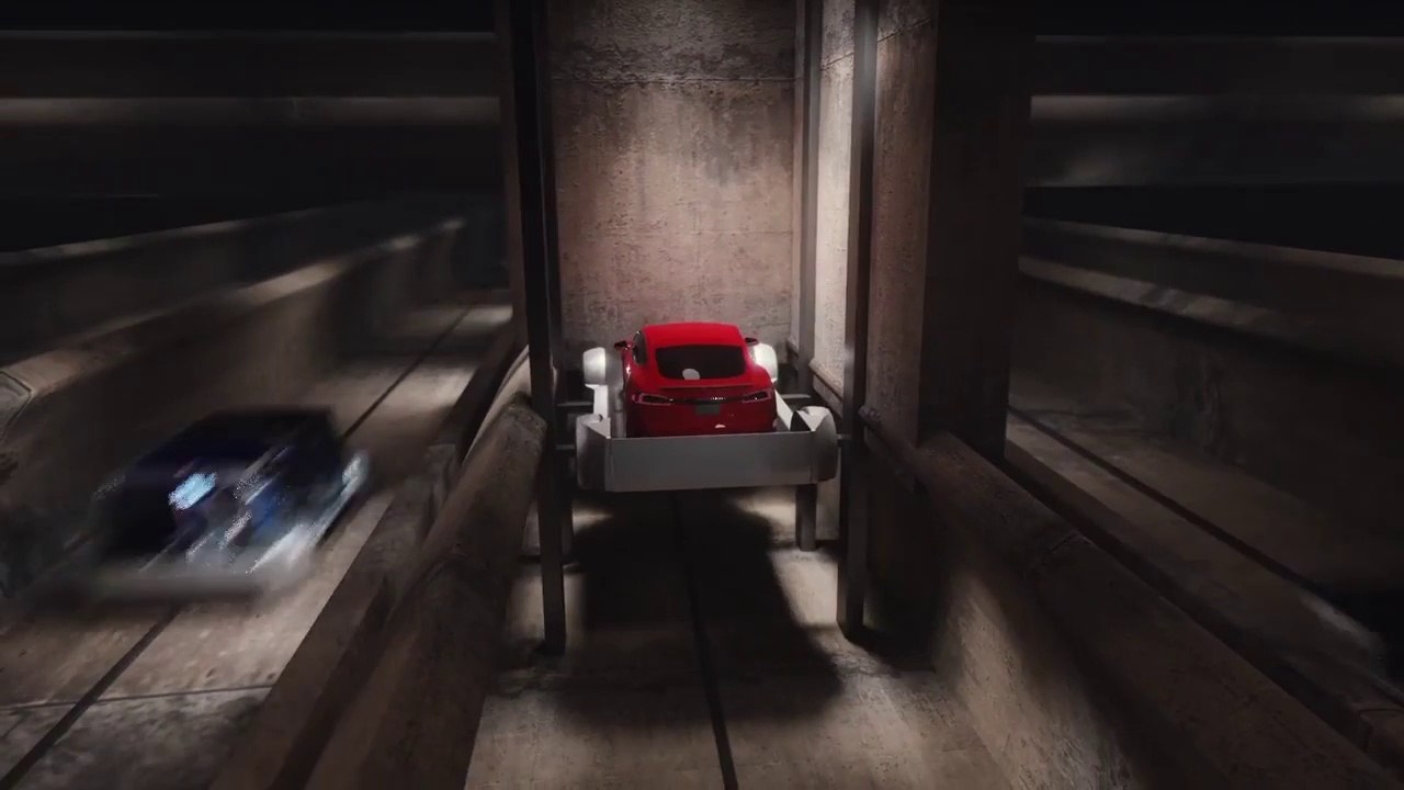 Marre des bouchons... Bientot des tunnels sous-terrain dans le futur!