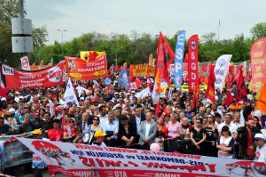Başkent'te 1 Mayıs Coşkuyla Kutlandı