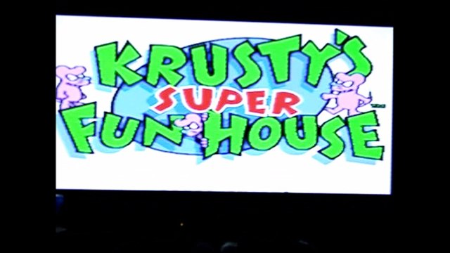 jeu krusty's super fun house super nintendo