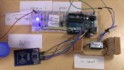 DIY RFID Smart Lock with Arduino