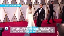 John Legend becomes first recipient of social justice award!
