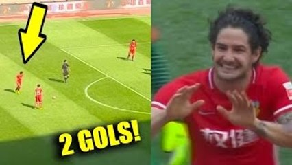 Alexandre Pato FAZ 2 GOLS NO CAMPEONATO CHINÊS