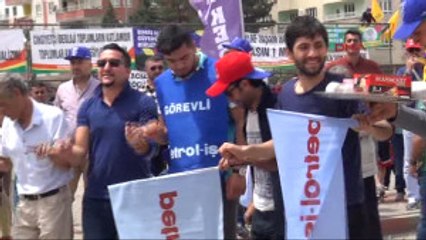 Batman, Siirt ve Elazığ'da 1 Mayıs Kutlamaları