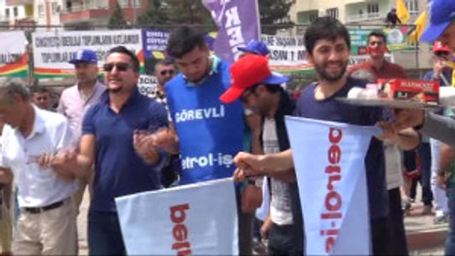 Batman, Siirt ve Elazığ'da 1 Mayıs Kutlamaları