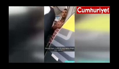 Uçakta tekmeli yumruklu kavga... İstanbul'dan havalanmıştı