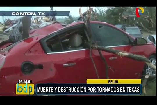 EE.UU.: muerte y destrucción dejan paso de tornados en Texas