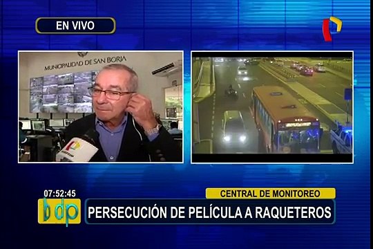 San Borja: alcalde pide permanente presencia policial en vehículos de Serenazgo