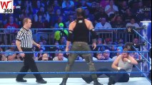 Dean Ambrose Vs Baron Corbin One On One Street Fight Match At WWE Smackdown Live