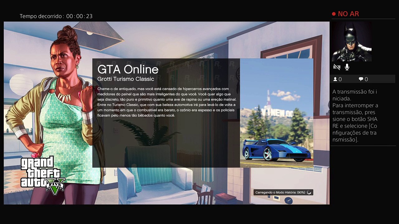 Live teste