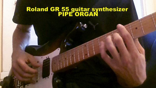 BLUE MONK (Theme) Thelonious Monk by DANIEL NODARI GR 55 Guitar Synthesizer - Pipe organ