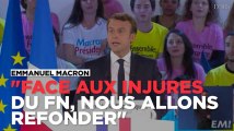 Macron répond à Le Pen : 
