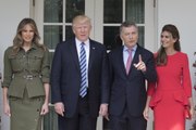 Trump welcomes the president of Argentina