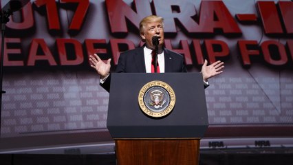 Trump takes jab at Elizabeth Warren, suggests her 2020 candidacy