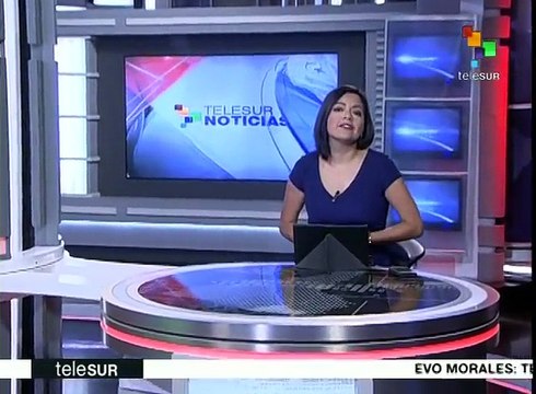 Obreros venezolanos marchan en apoyo a la Revolución Bolivariana