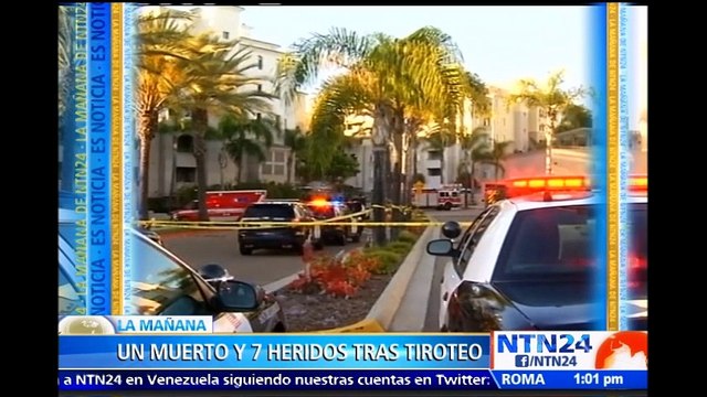 Tiroteo en una fiesta de cumpleaños en California deja un muerto y siete heridos