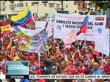 Piden trabajadores venezolanos a opositores marchen sin vandalizar