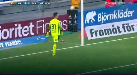 Magnus Eriksson 2nd Goal HD - Djurgarden 2-2 Norrköping 01.05.2017