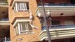 Un amant s'échappe par une fenêtre à Sao Paulo (Brésil)