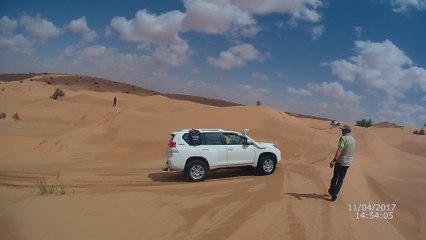 TUNISIE : Passage dans les dunes