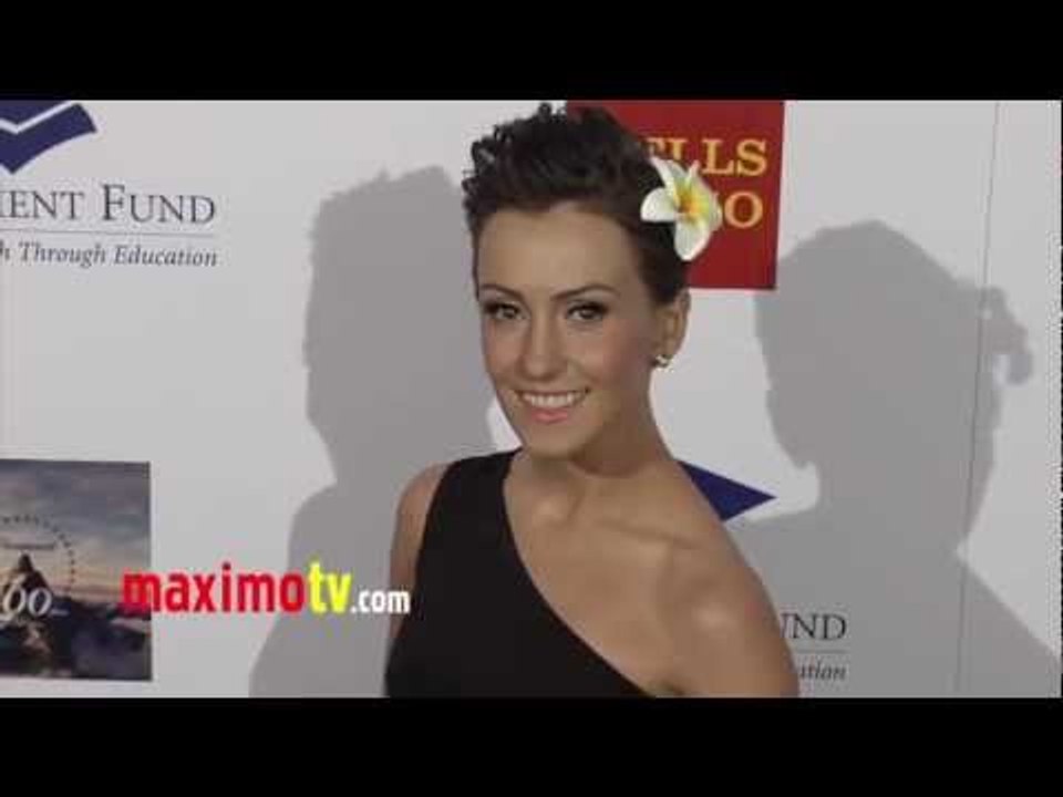 Erica Linz  ( Cirque du Soleil: Worlds Away ) at STARS 2012 Benefit Gala ARRIVALS