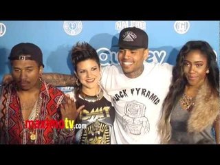Qubeey's Chris Brown Channel Launch Event Blue Carpet Arrivals
