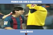 Primer Gol de ★Lionel Messi★ con el FC Barcelona 2004-2005