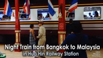 Night Train from Bangkok to Malaysia, Hua Hin Railway Station