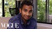 73 Questions With Aziz Ansari - Vogue
