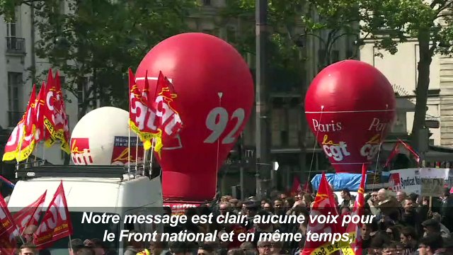 1er mai: Aucune voix pour le Front national (Martinez, CGT)