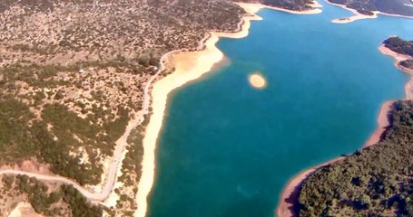 Λίμνη Λάδωνα απο ψηλά .