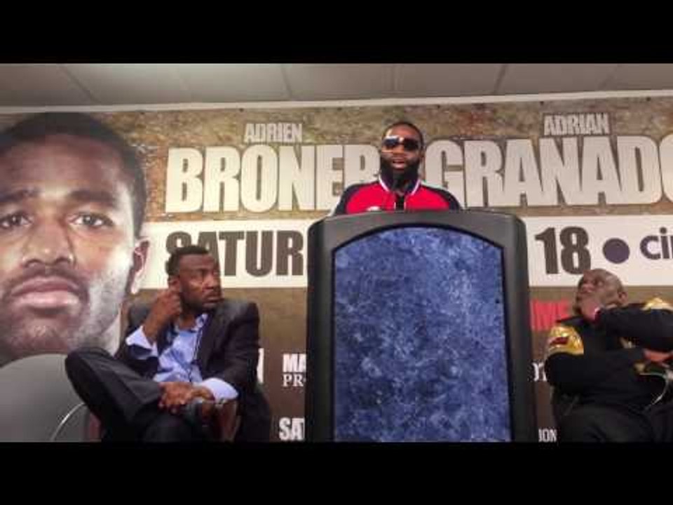 Adrien Broner why Floyd was not at his fight