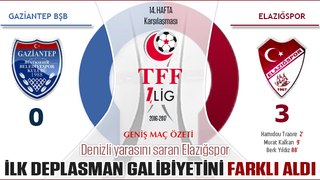 Gaziantep BŞB 0-3 Elazığspor Maç Özeti